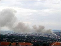 Feuer im Gatecrasher One